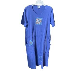 Vintage Arizona West casual wear size Medium maxi. Art to wear.